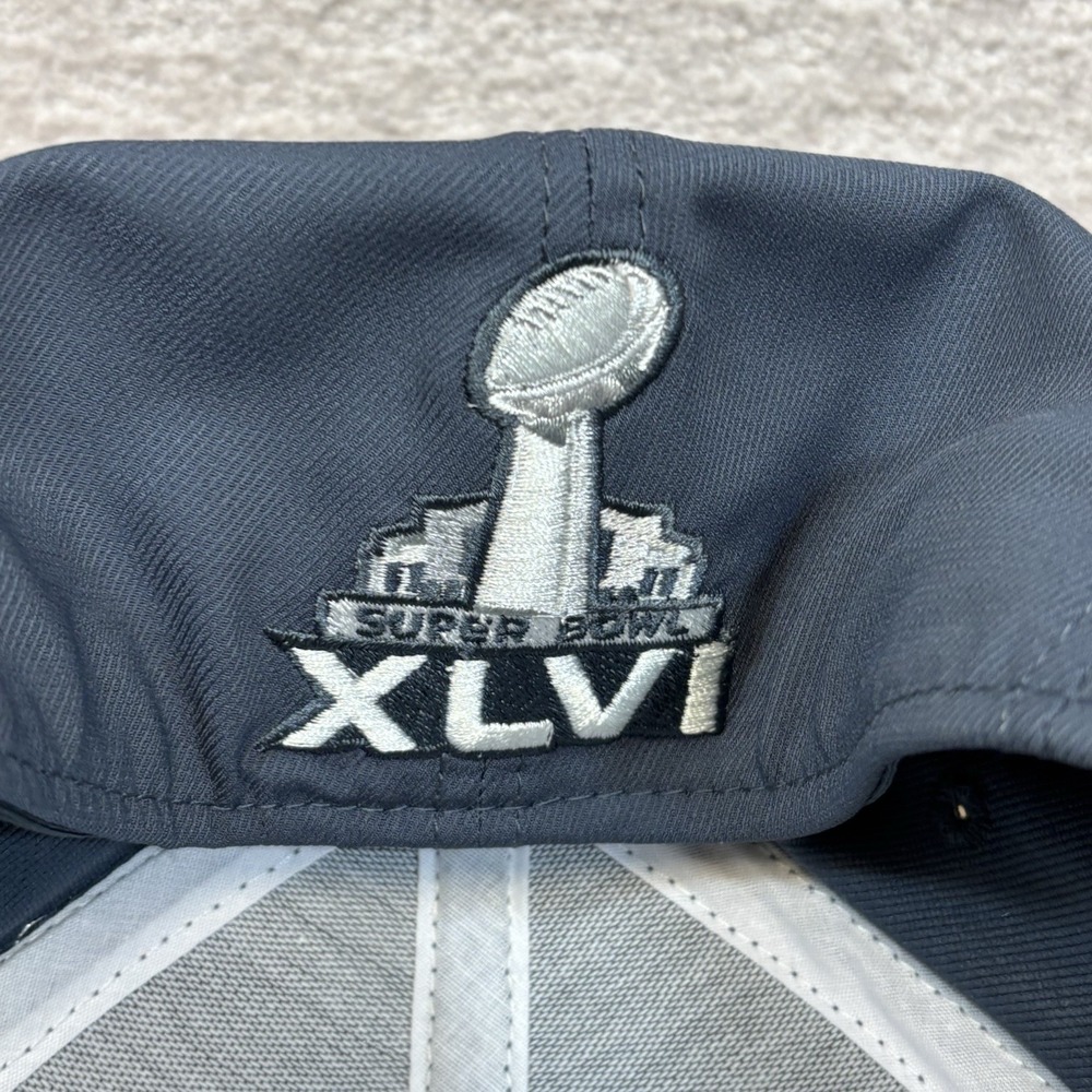 New York Giants Reebok Onfield NFL Super Bowl XLVI Champions Cap Hat One Size - Picture 6 of 8